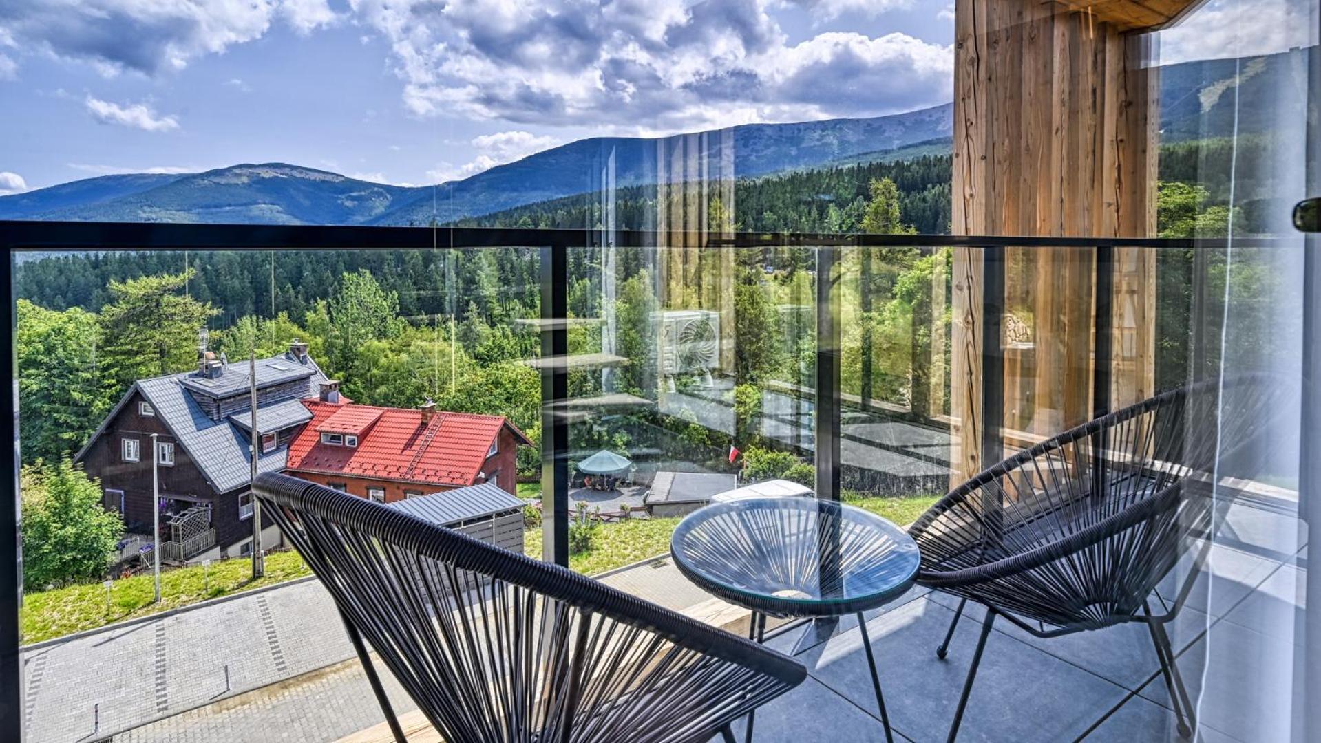 Orlik Vip Residence - Apartament Dwupoziomowy Sniezka Skyline Z Prywatna Sauna Karpacz Exterior photo
